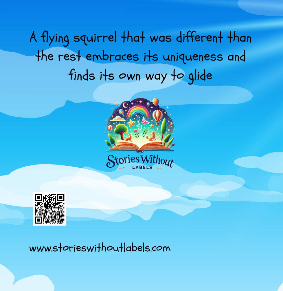 A Squirrel Finds Its Own Way To Glide - Stories Without Labels